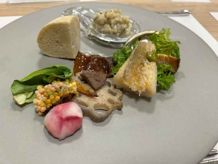 ブライダルフェアで食べた食事