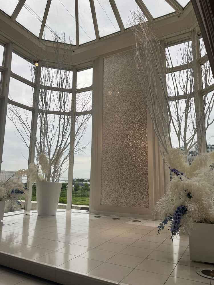 チャペル　花が綺麗