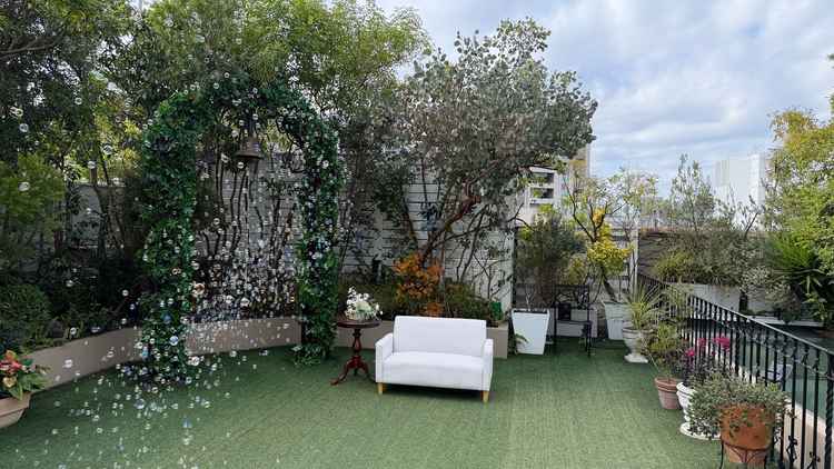 恵比寿の都内的な空に開放的なテラスがよかった。アットホームな空間が作れそう。