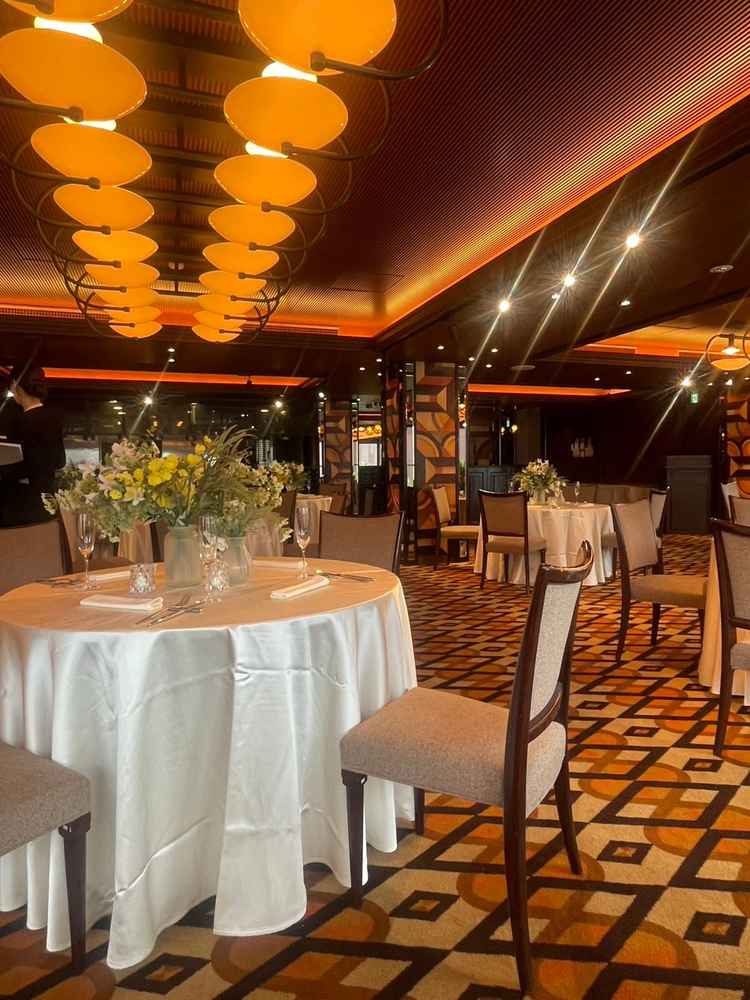 披露宴会場です