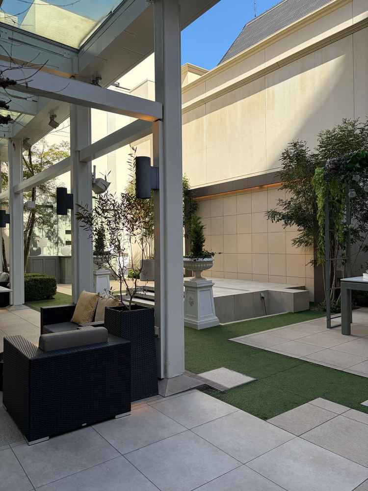 披露宴会場にガーデンがついていて、貸切なのがとても良かったです。