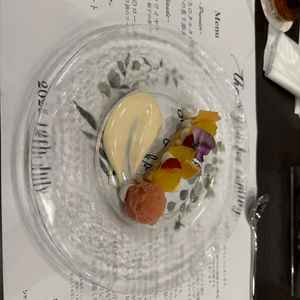 試食のデザート