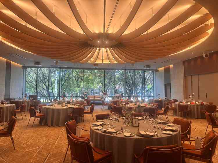 大きい方の披露宴会場