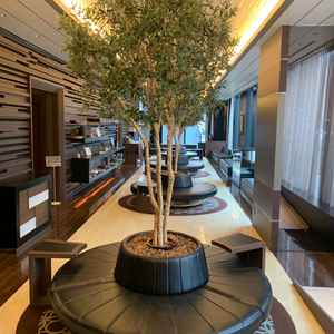 エレベーターを降りてすぐのロビー。受付は真ん中に設置されるそうです。