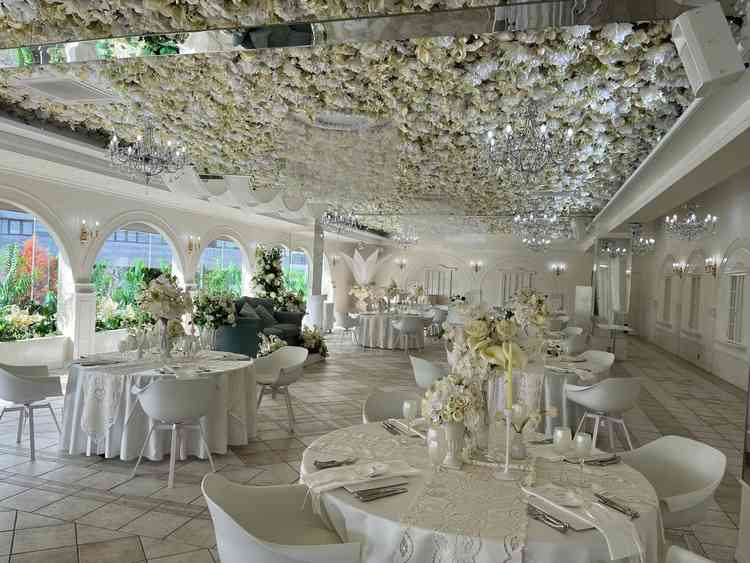 この披露宴会場が気に入りました