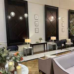 広々した受付、待合室。