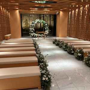 チャペルの一つ。地下にあり都会とは思えない静かさと神秘さがあった。