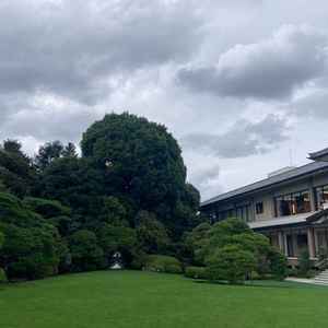 本館改修工事中でも楽しめる景色。ビルなどが一歳視界に入らないのが素晴らしい