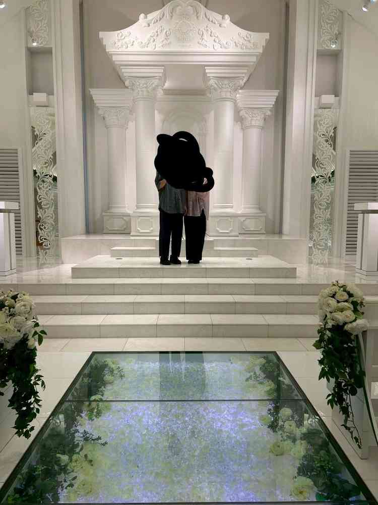 チャペルでの写真