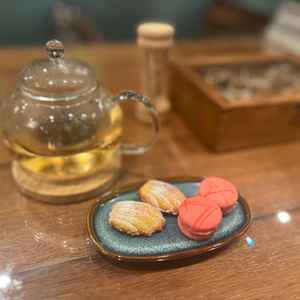 見積もりの間に紅茶とお茶菓子を出していただきました。