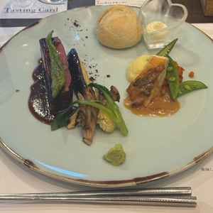 いただいたプレートのお料理です！