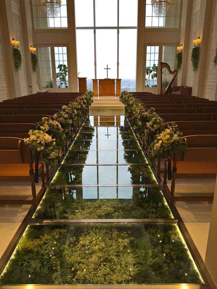 チャペルです。他にはない素敵な雰囲気でした。