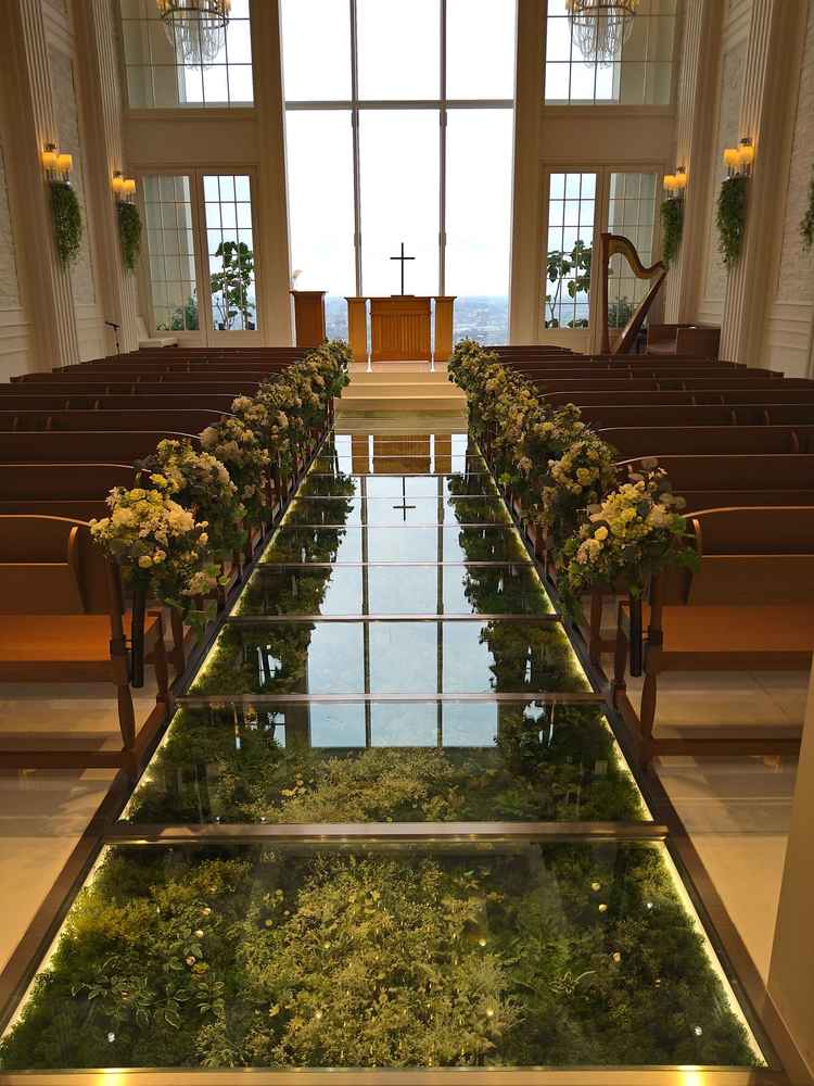 チャペルです。他にはない素敵な雰囲気でした。