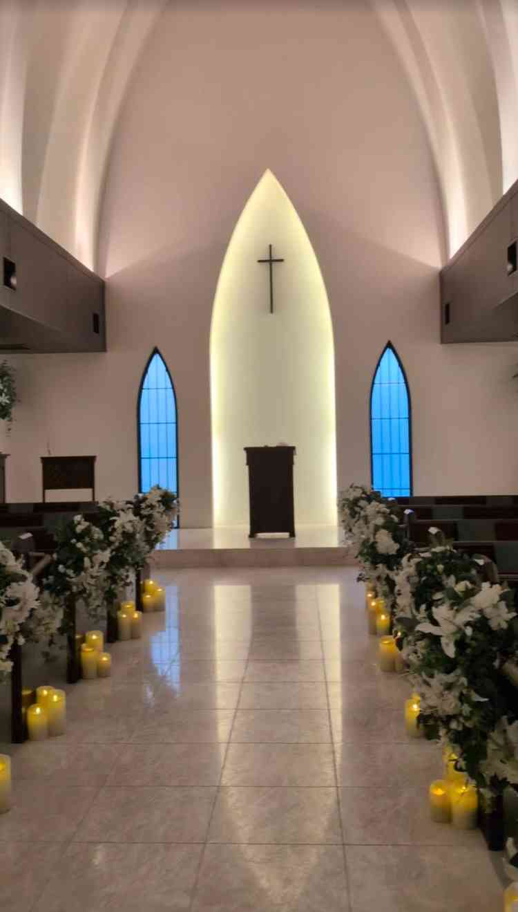 式場の内観です。