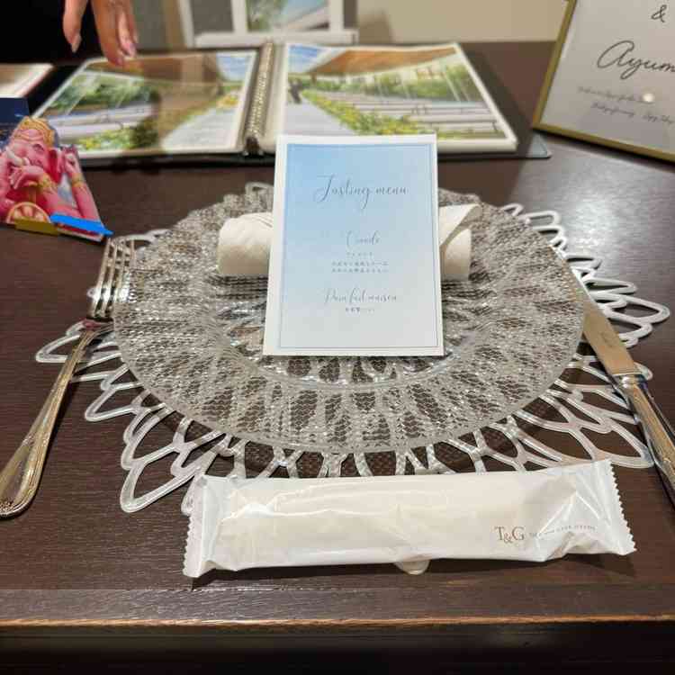 見学後、試食の準備がされておりスムーズで好印象でした。写真は無いですが見学中もサービス良かったです。