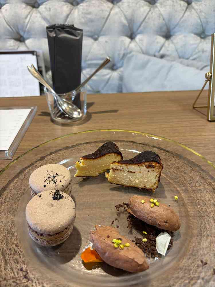 試食のデザート