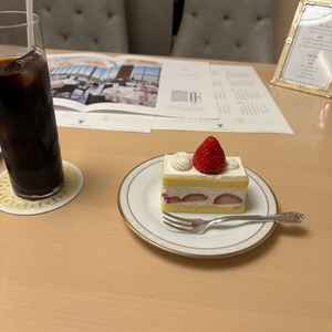 試食のケーキ