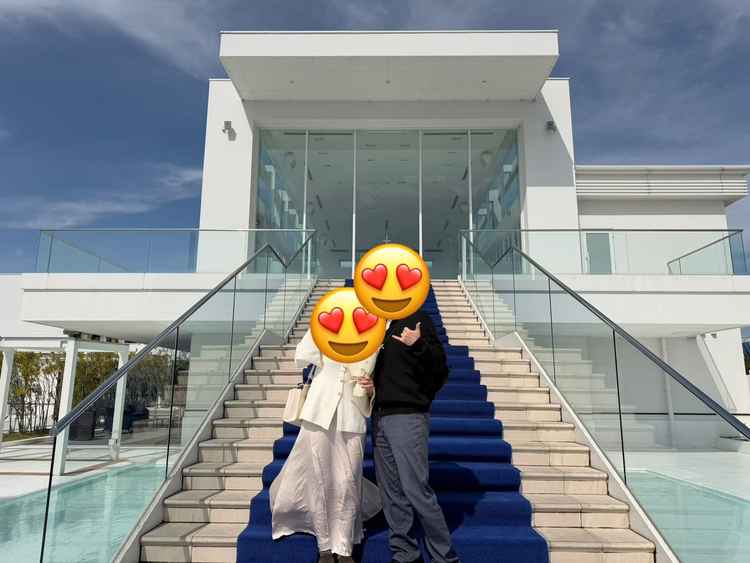 式場風景(チャペル前)