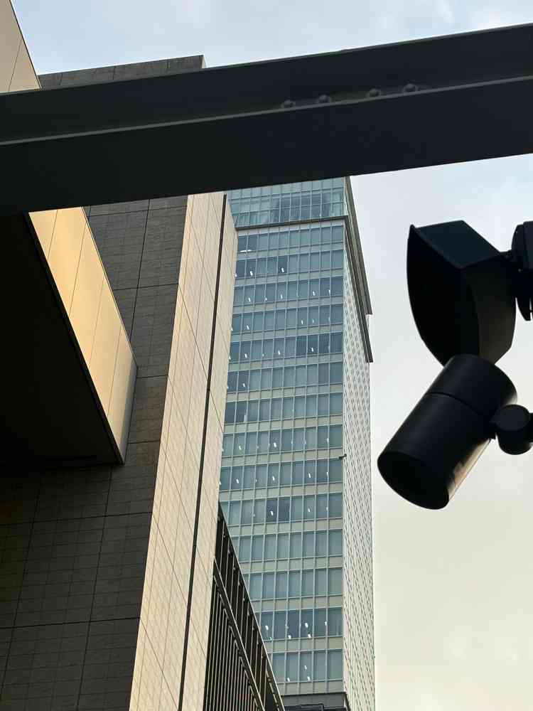 下からもチャペルが見える！