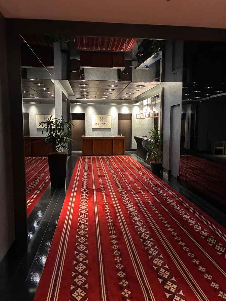 式場入ってすぐの風景