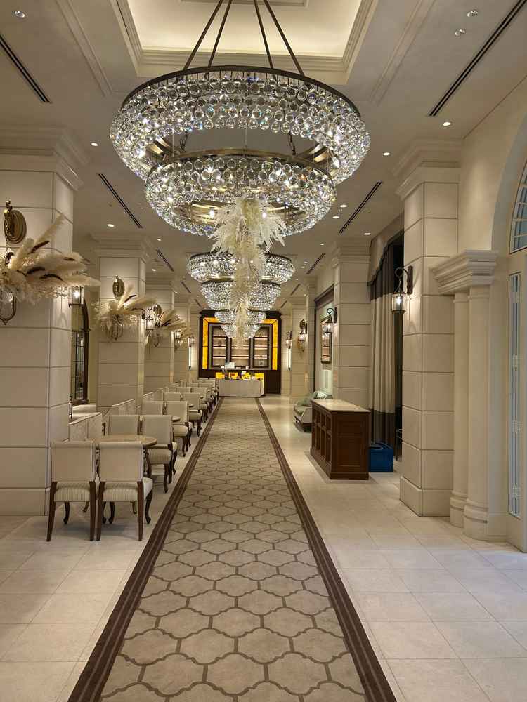 ホテルを思わすかのようなロビー