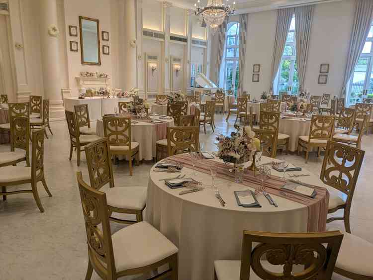 ホワイトハウス内の披露宴会場