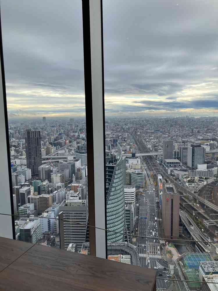 レストランからの景色です