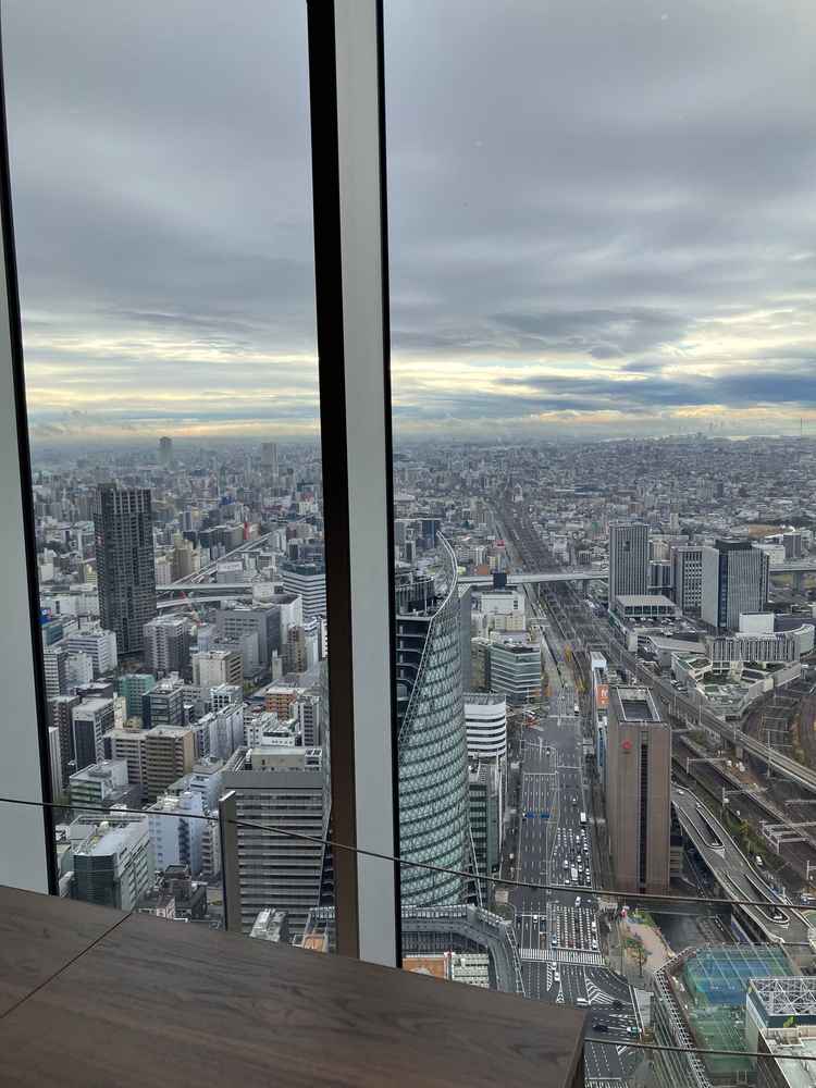 レストランからの景色です