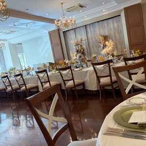 披露宴会場はとても広く、希望しているバンド演奏も難なく行えると思った