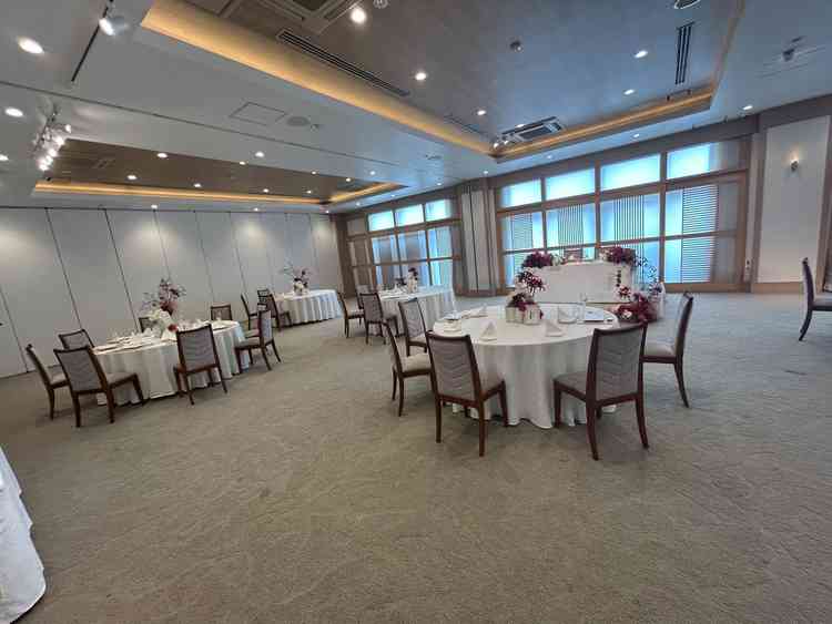 披露宴会場の写真