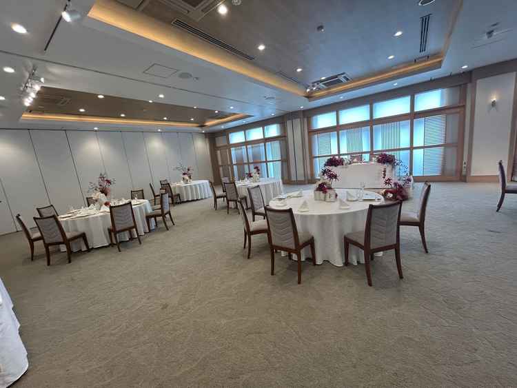 披露宴会場の写真