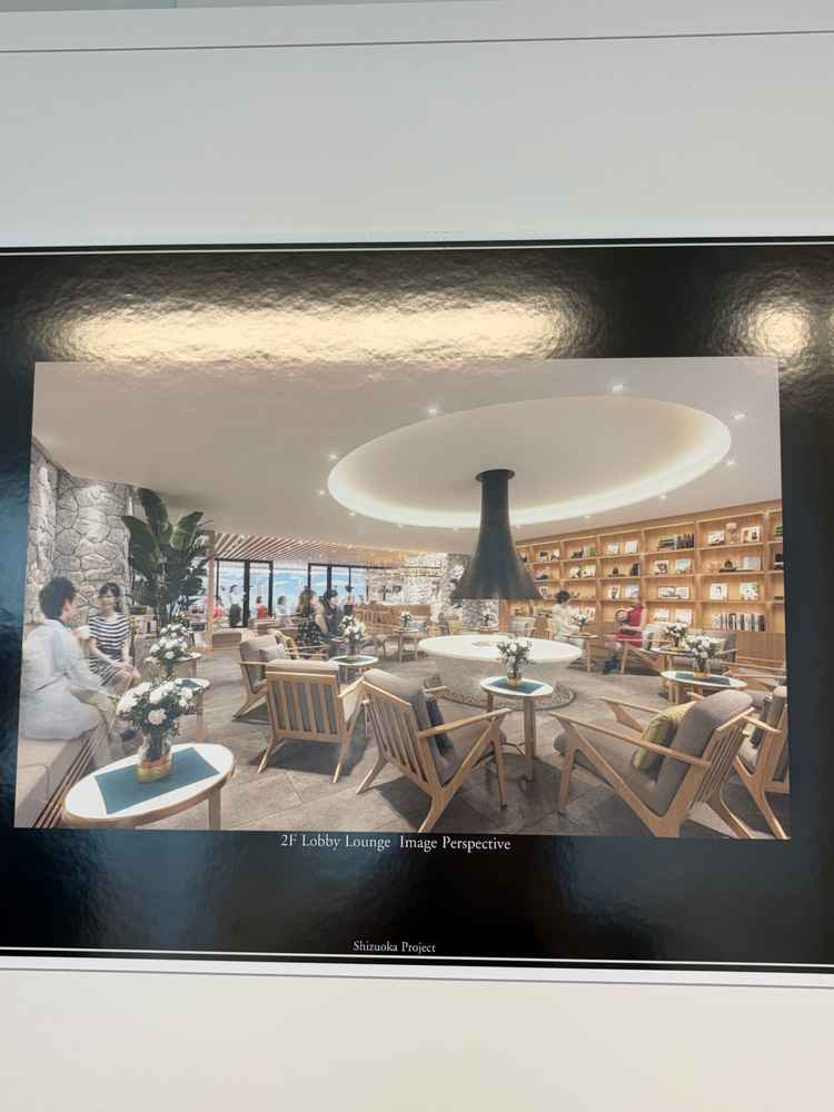 モニターで完成予想図を見せてもらいました。