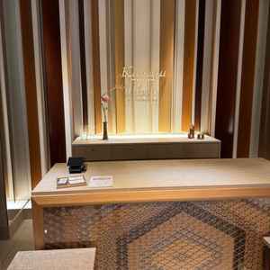 九州の伝統工芸が活かされたエントランス