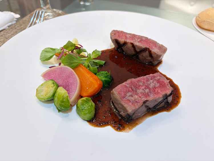 試食でいただいたサーロイン