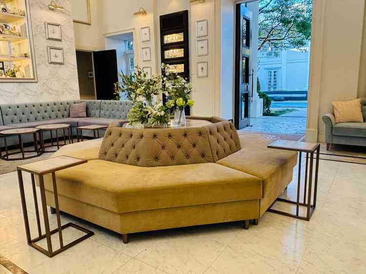 Welcome用の写真なども配置でき、早く着いたゲストも退屈させずに済みそうです