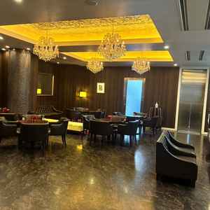 ゲストの待合室。落ち着いた雰囲気でした。