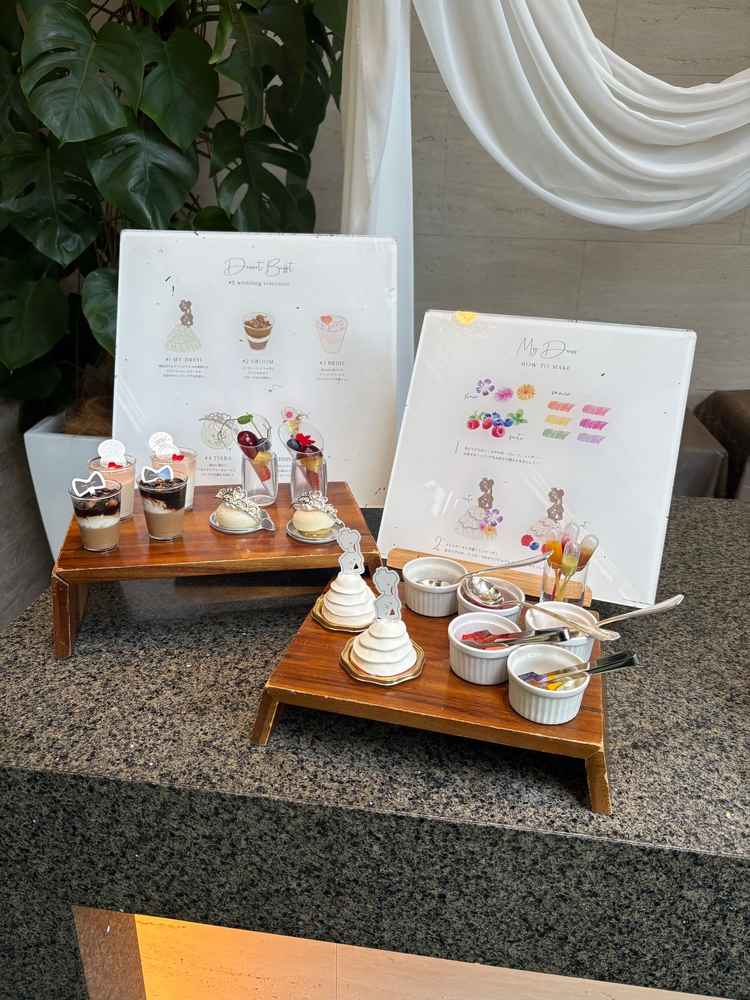 デザートバイキングを体験でき、イメージが湧きました。