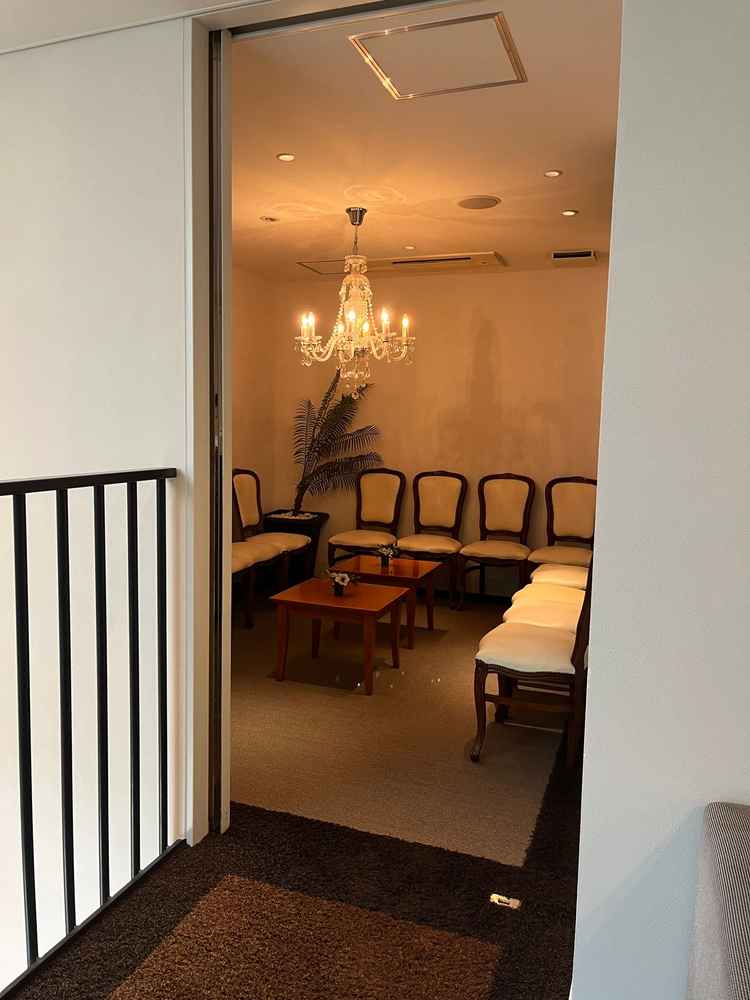 控室も完備されていてゲストが過ごしやすい