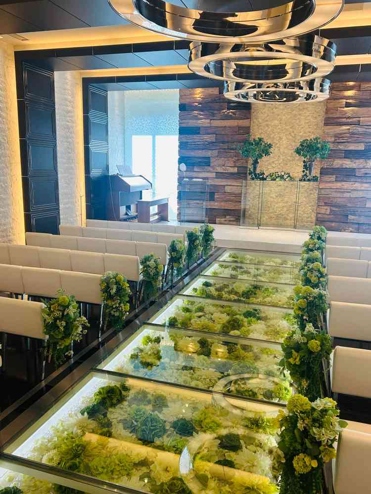 4階の一体型移動が少ない式場