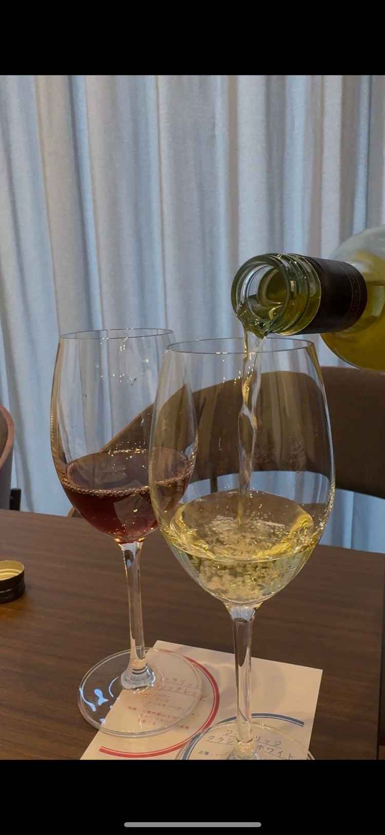 ワインがとても美味しかったです！実は成人して初めてのお酒だったのですが、美味しく頂けました！良かった