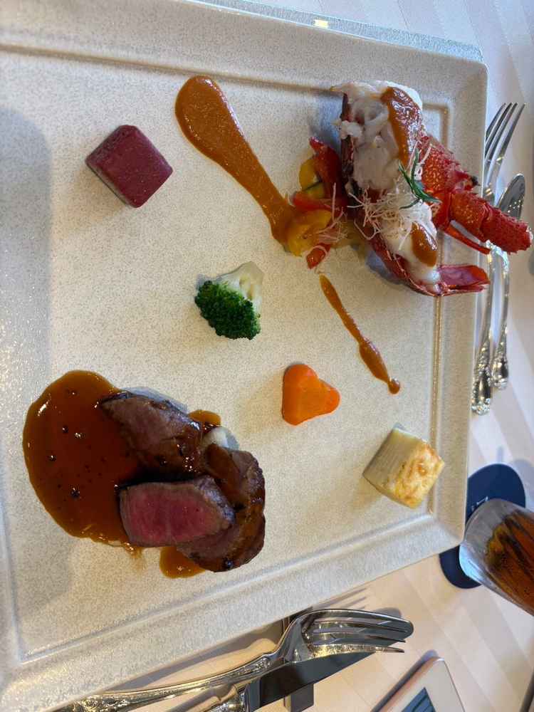 料理がとても美味しかった。