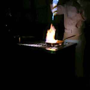 シェフによる生演出デザート