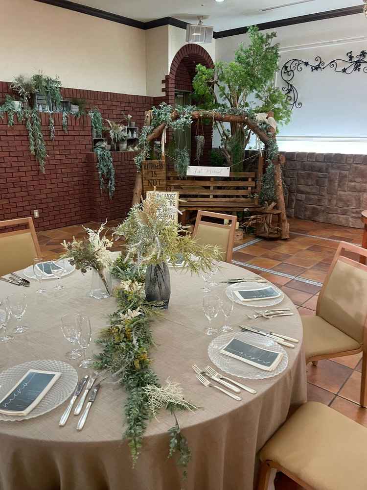 2つ会場を見せていただいたのですが、アットホームな雰囲気と、どこを見てもお洒落で写真映えしそうでした