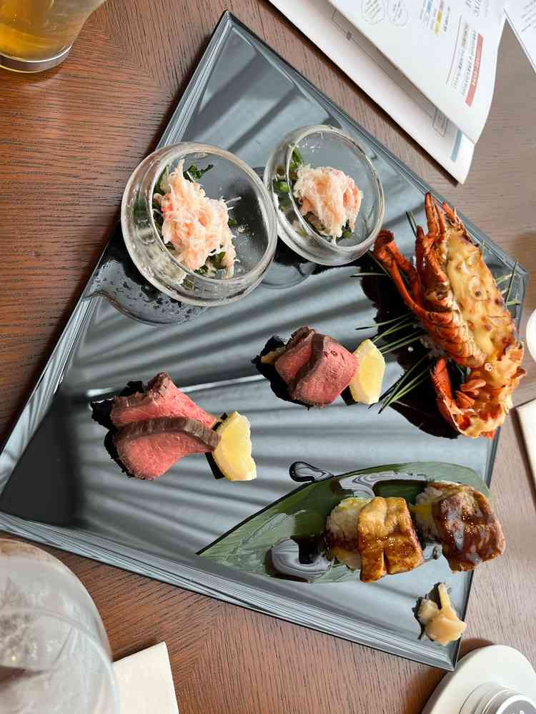 試食会で食べた料理の写真