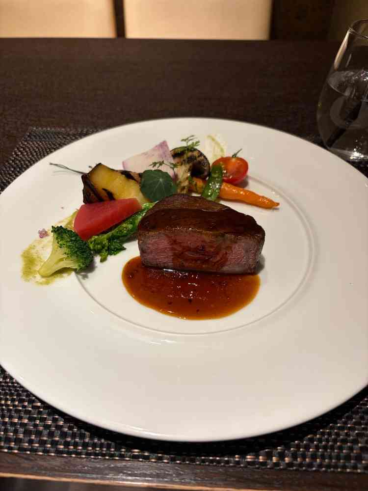 当日の料理を一部試食しました。スタンダードプランから1つグレードアップした料理です。美味しかったです