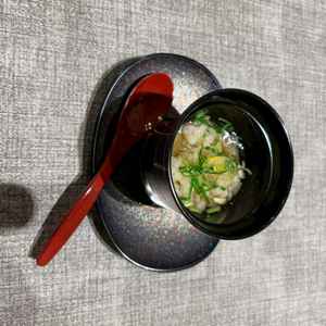 鯛茶漬け。締めとしてピッタリの一品でした！