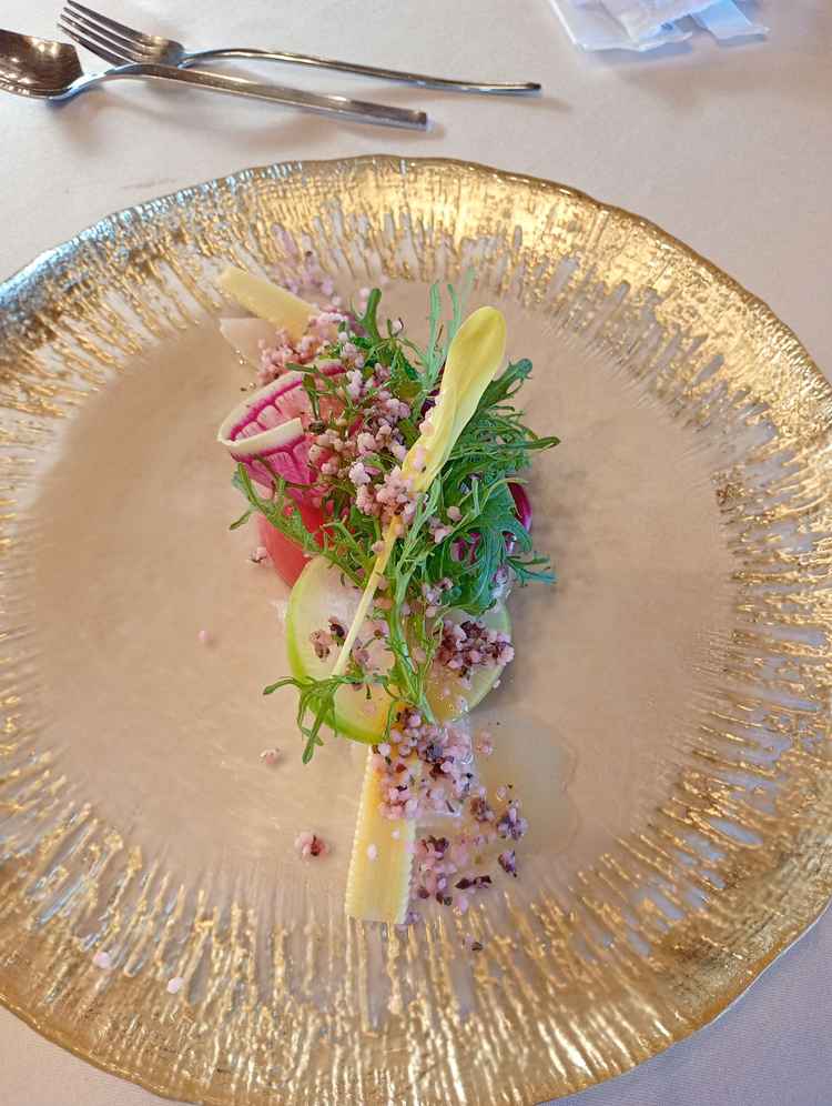 料理は京都フレンチだそうです。