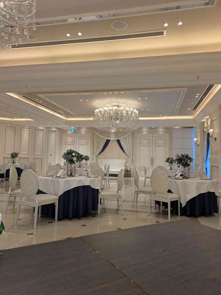 披露宴会場は2会場から選べる