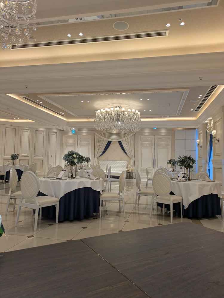 披露宴会場は2会場から選べる