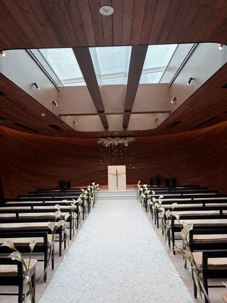 雪の日だったが、窓が天井についているため明るかった。